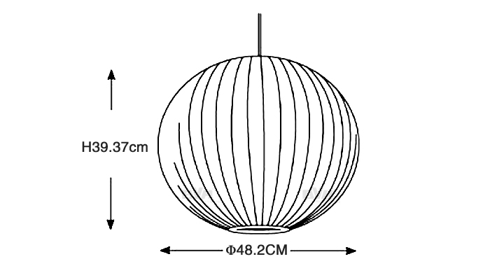 BVH博威灯饰 Bubble Lamp Ball Pendant 中号球型吊灯